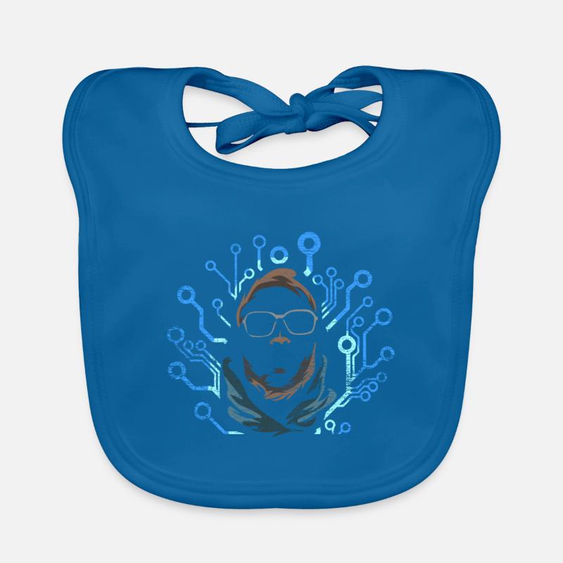 Programmer IT specialist gift Organic Baby Bibs