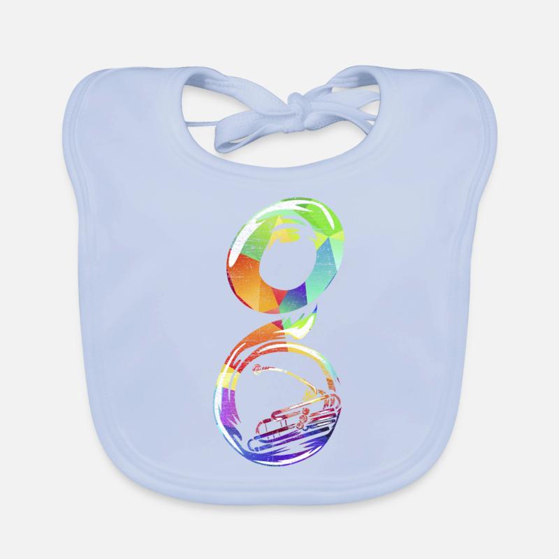 Sousaphon Geschenk Baby Bio-Lätzchen