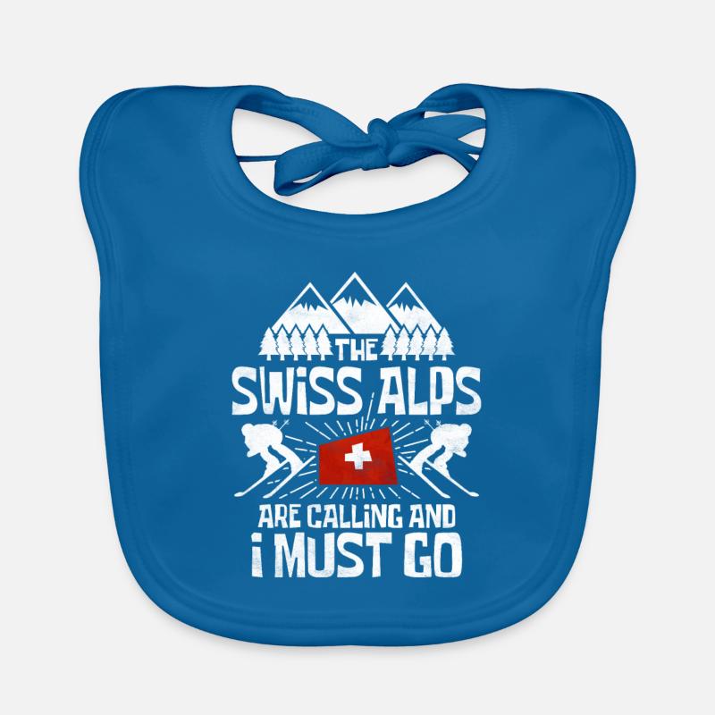 Schweiz Schweizer Geschenkidee Baby Bio-Lätzchen
