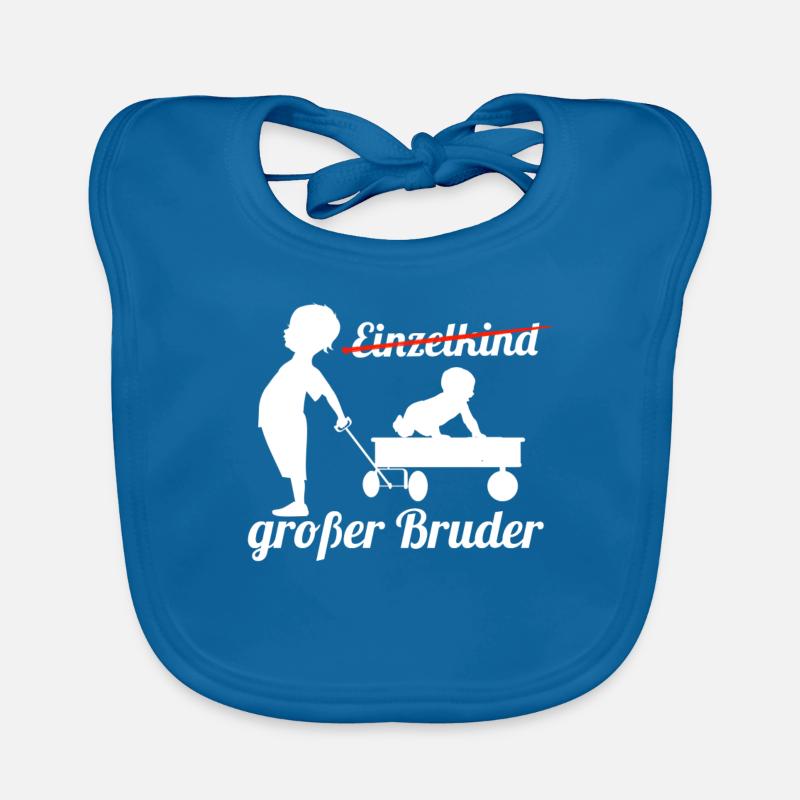 Großer Bruder Baby Bio-Lätzchen