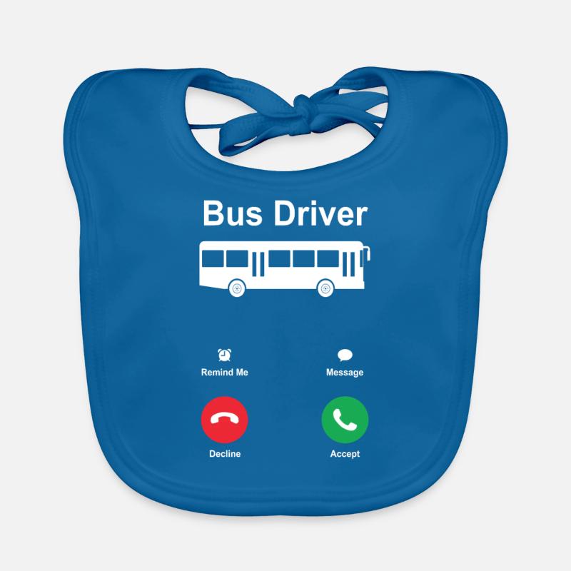 Busfahrer Baby Bio-Lätzchen