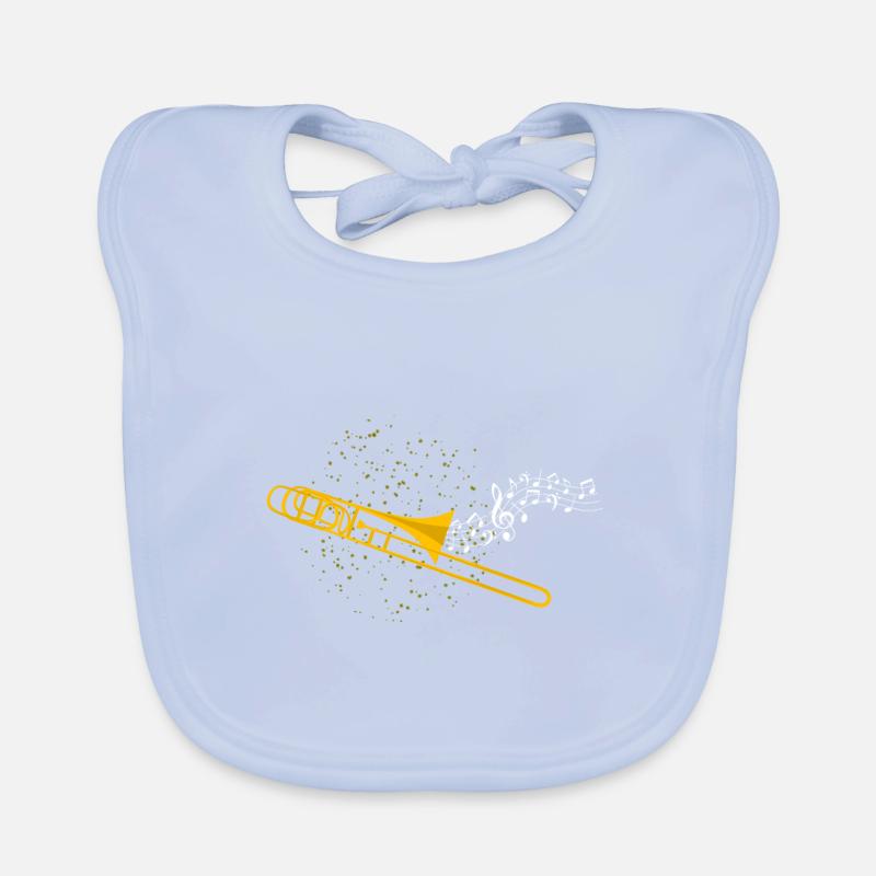 Trombone Bavoir bio Bébé