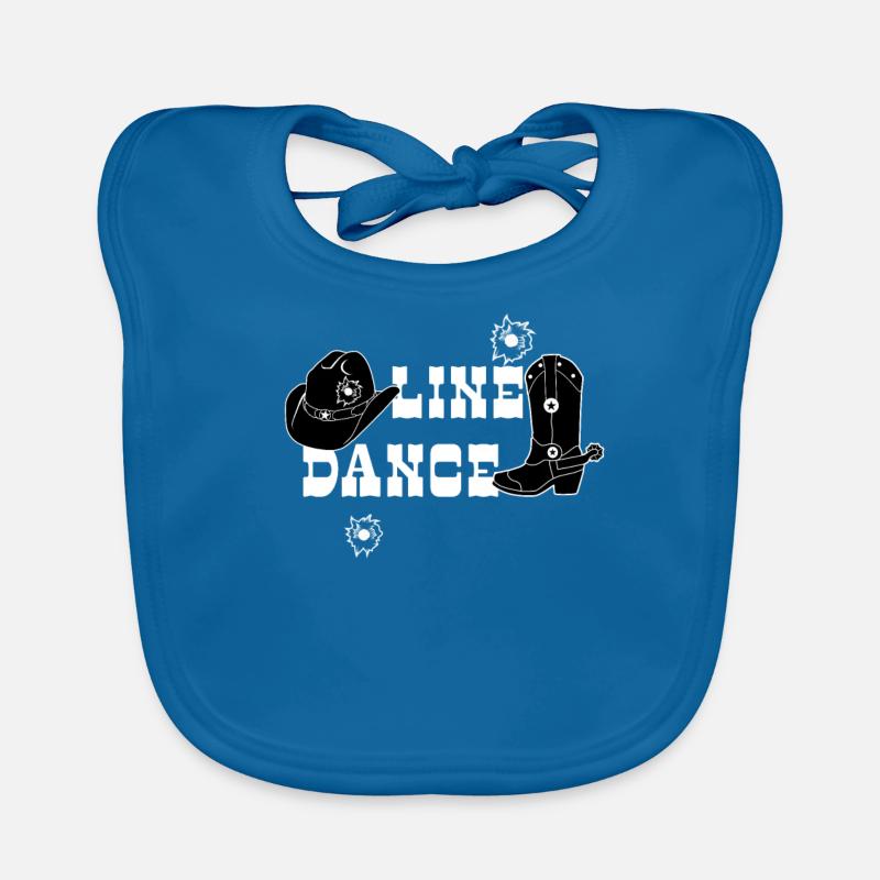 Line dancing - line dancer gift t-shirt Organic Baby Bibs