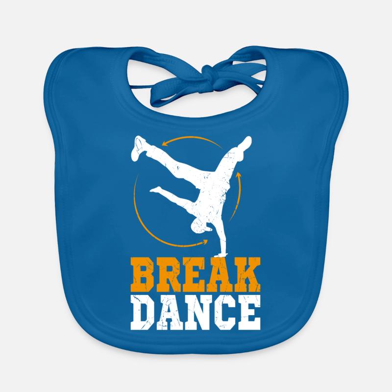Breakdance Hip Hop Handstand Bboying Baby Bio-Lätzchen