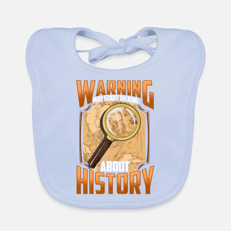 Warnung: Möglicherweise wird über den Geschichtshistoriker gesprochen Baby Bio-Lätzchen