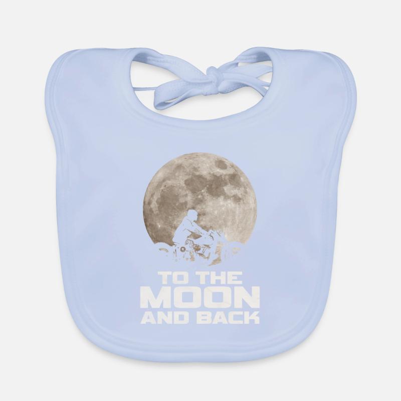 motorcycle Organic Baby Bibs