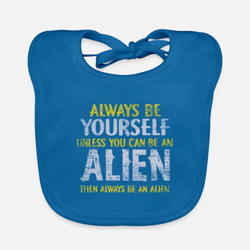 Alien Baby Bio-Lätzchen