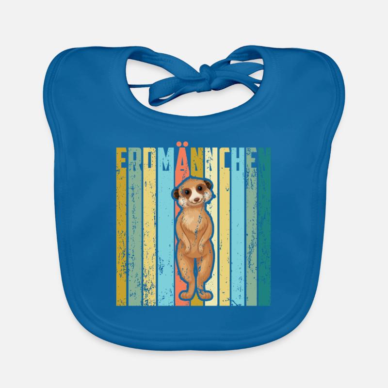 Das Erdmännchen Baby Bio-Lätzchen