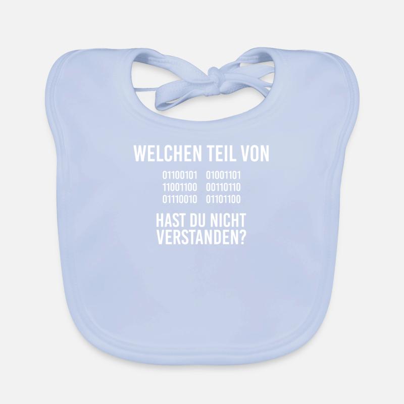 Programmierer Baby Bio-Lätzchen