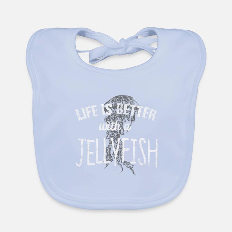 jellyfish Organic Baby Bibs