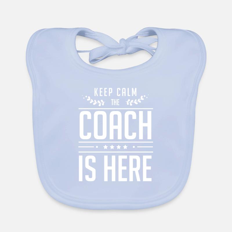 Coaching Coach Coaching Guru Trainer Organic Baby Bibs
