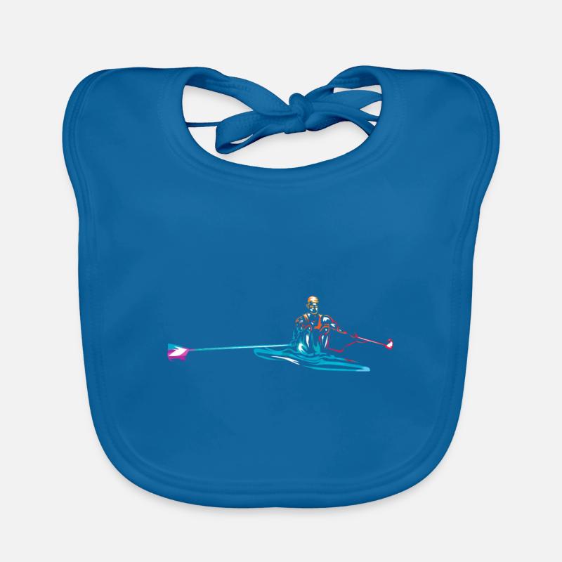 Aviron Bavoir bio Bébé