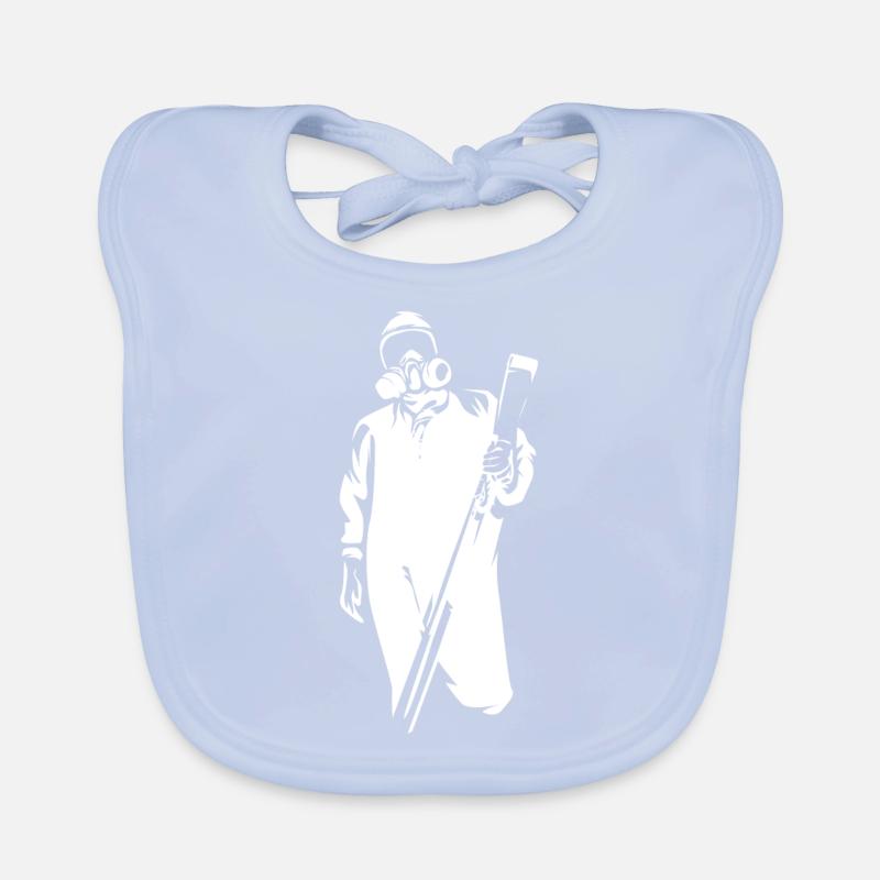 Crime scene cleaner Organic Baby Bibs