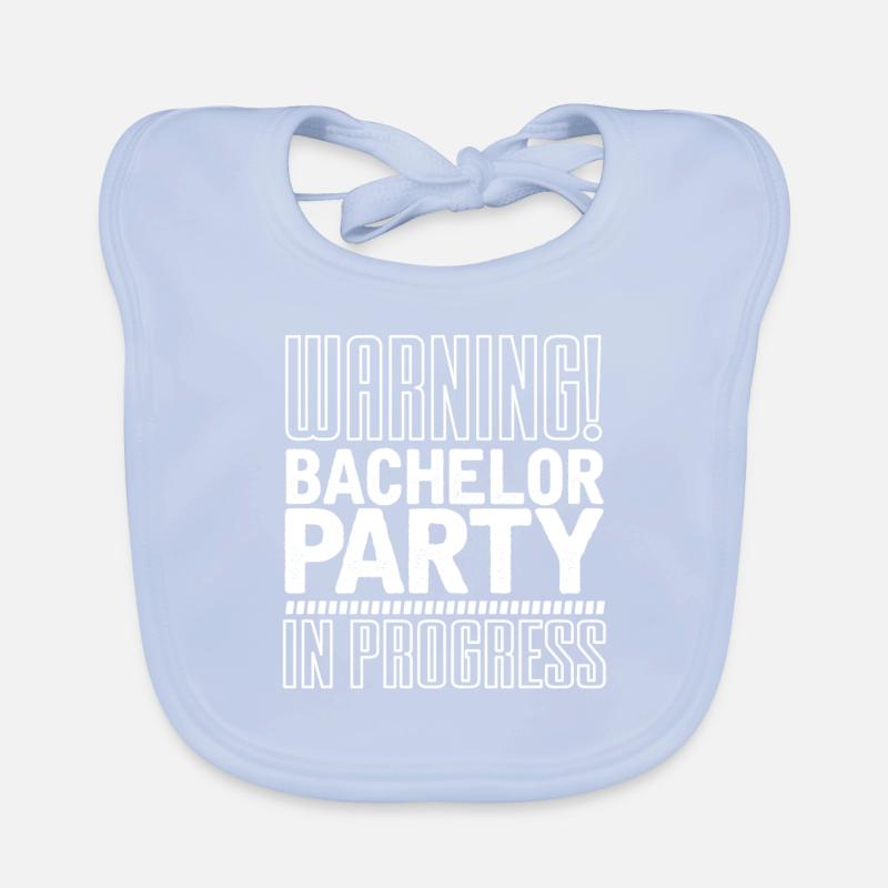 Bachelor party Organic Baby Bibs