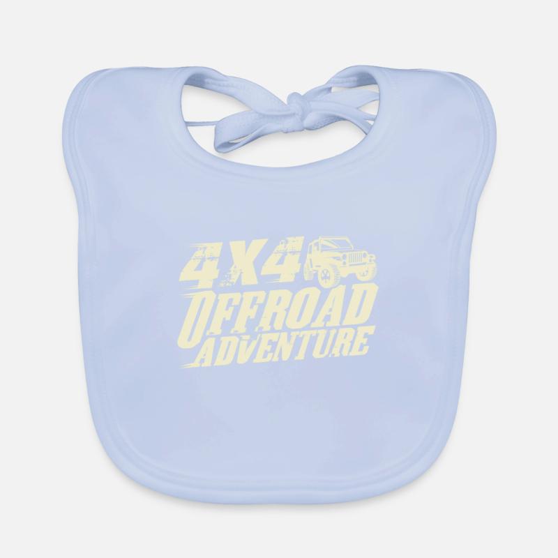 Veicolo fuoristrada Bavaglino ecologico per neonato