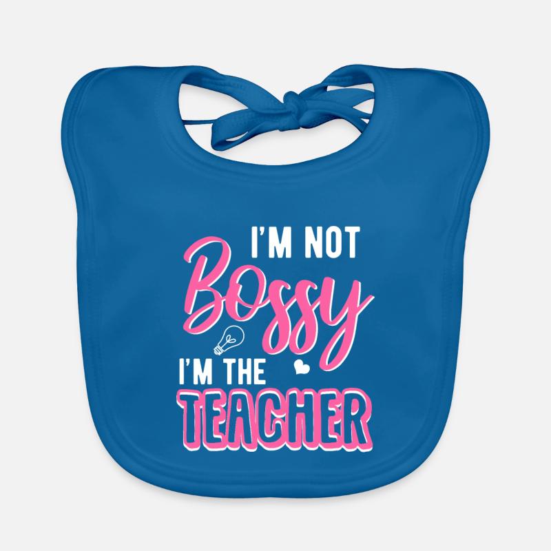 Enseignant enseignant Bavoir bio Bébé