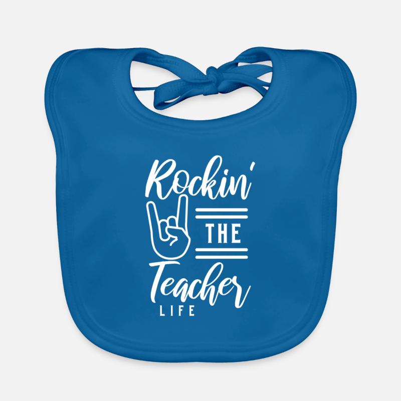 Lehrer Lehrerin Baby Bio-Lätzchen