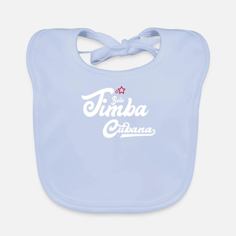 Cadeau de danse salsa "Timba Cubana" Bavoir bio Bébé