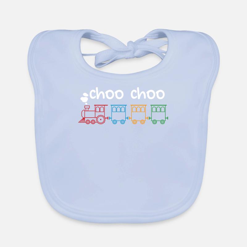 train Organic Baby Bibs