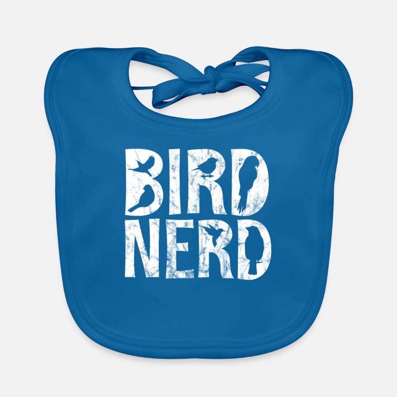 Nerd d'oiseau Bavoir bio Bébé