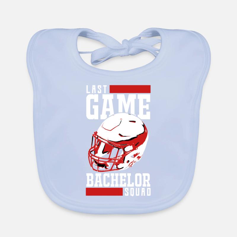 Fête de poule Bavoir bio Bébé