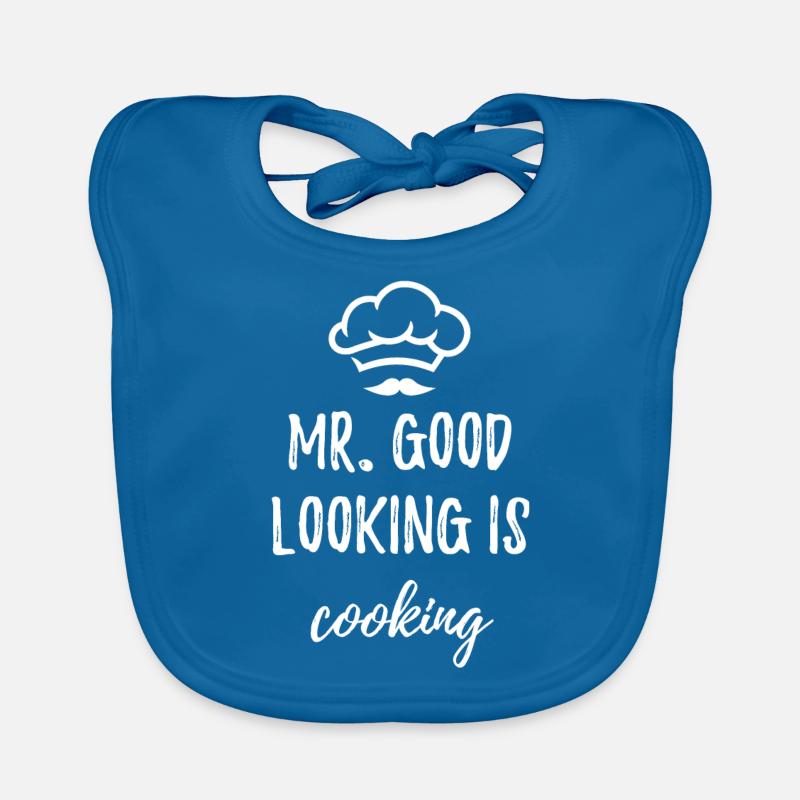 Chef Cook Cooking Chef Food Training Organic Baby Bibs