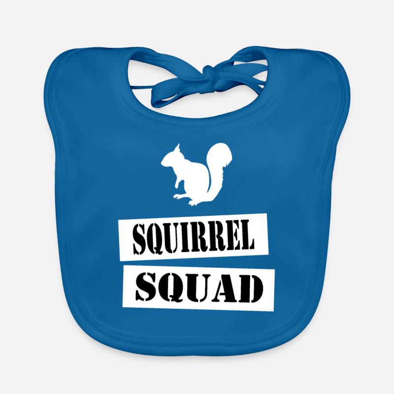 join the squirrel squad Bavoir bio Bébé