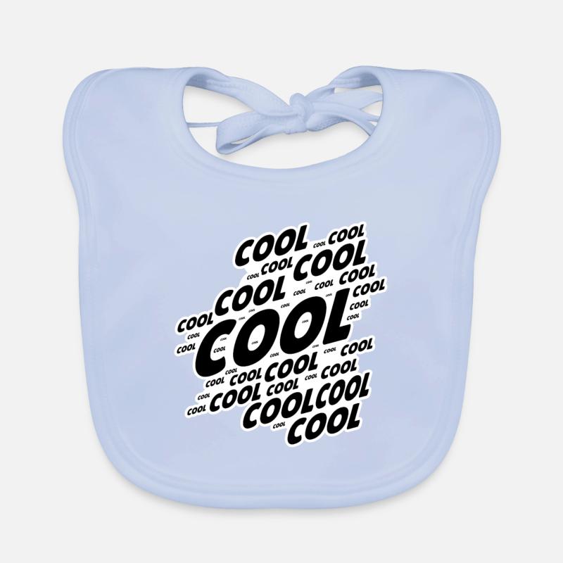 cool cool wordcloud nuage de mots Bavoir bio Bébé