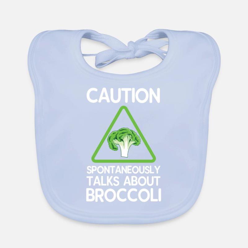 broccoli Organic Baby Bibs