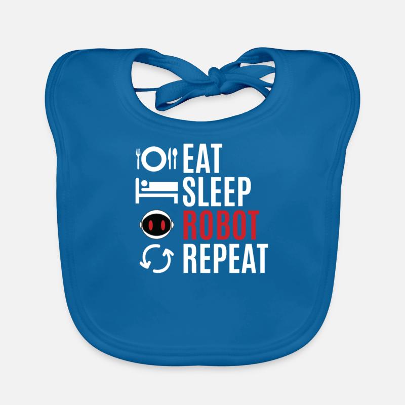 Roboter Baby Bio-Lätzchen