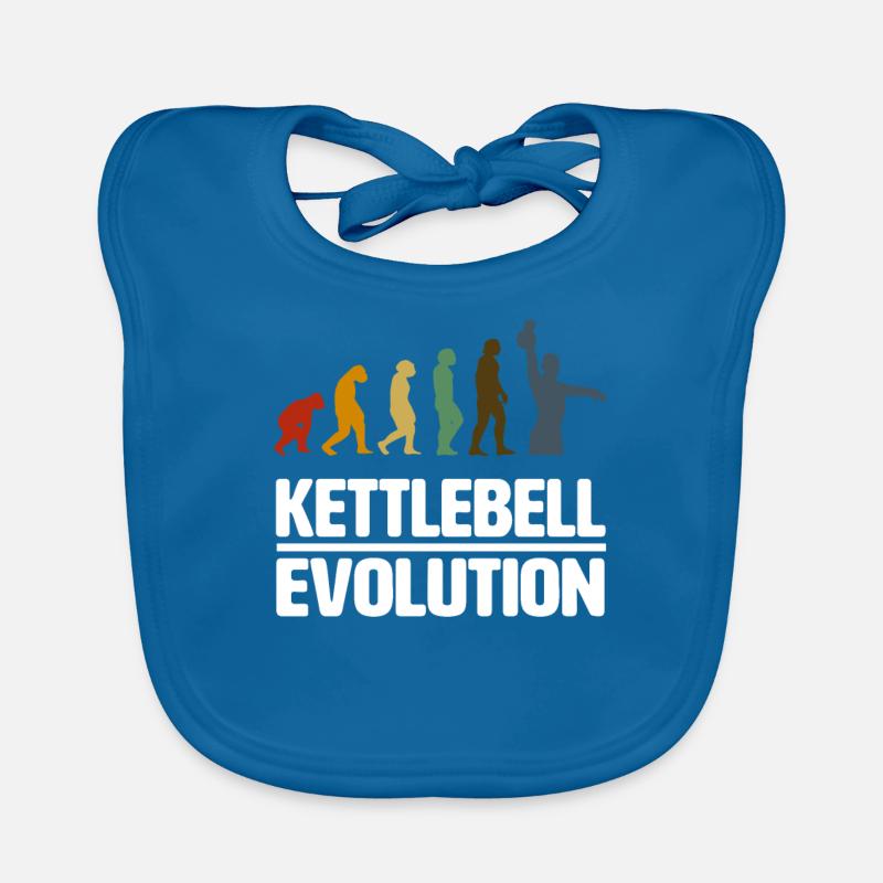 Kettlebell Evolution Athletic Fitness Bavoir bio Bébé