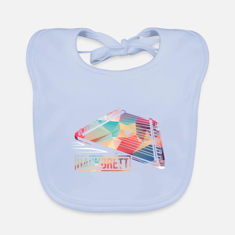 Hackbrett Baby Bio-Lätzchen