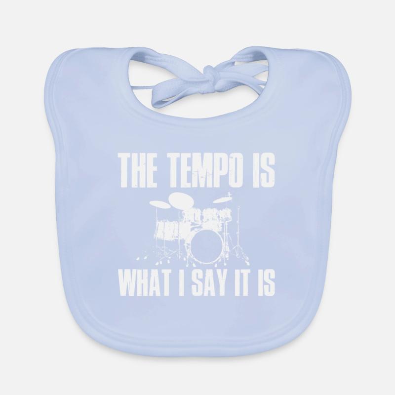 Drummer's pace Organic Baby Bibs