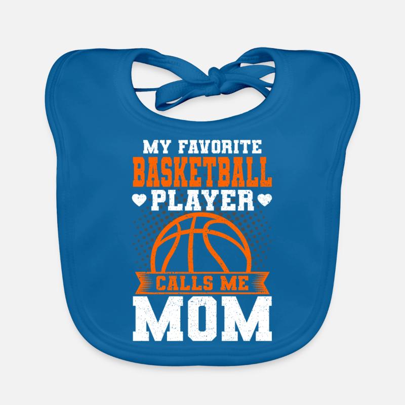 Idée de cadeau de basket-ball maman Bavoir bio Bébé