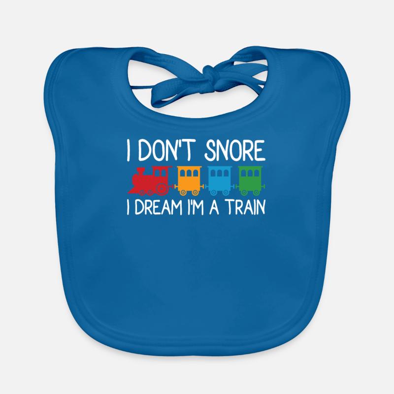 Train Bavoir bio Bébé