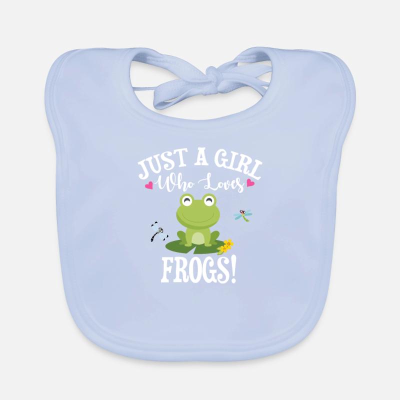 Grenouille Bavoir bio Bébé