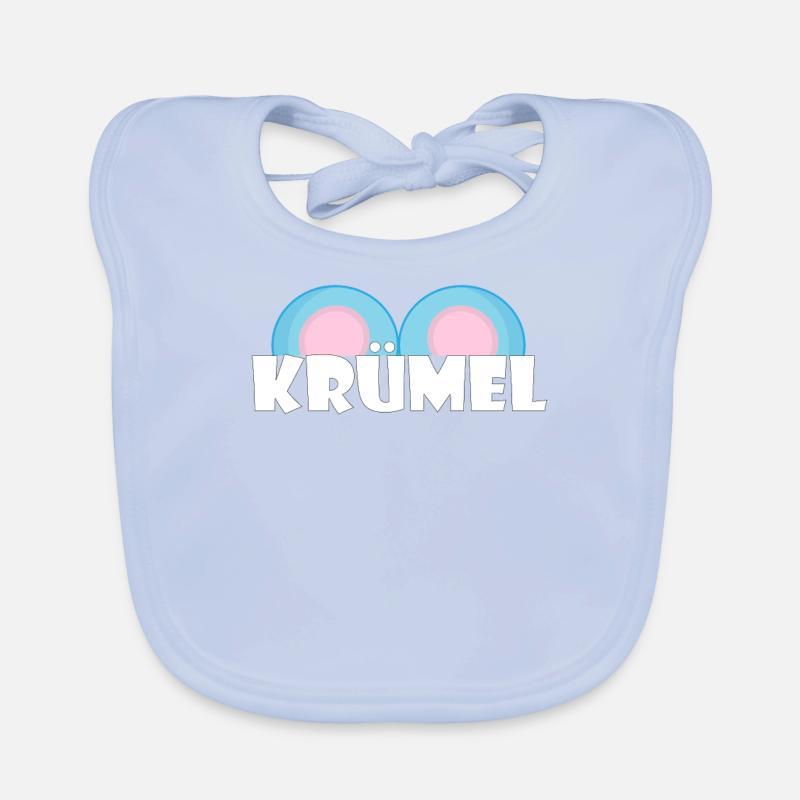 Kosename Krümel Geschenkidee Baby Bio-Lätzchen
