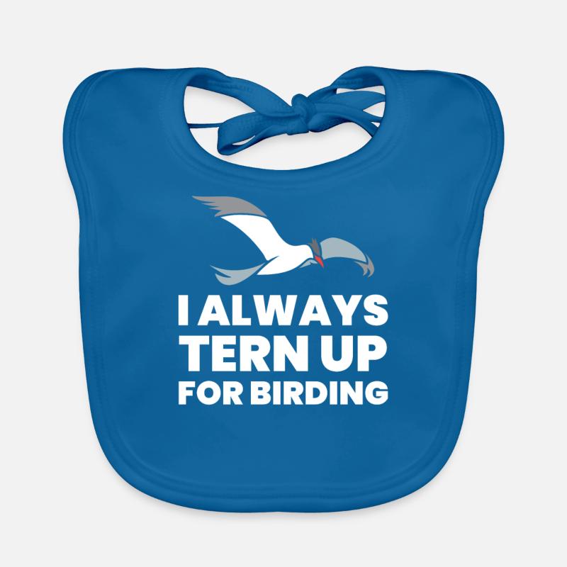 Birding, Jeu de mots d’observation des oiseaux - TERN Up Bavoir bio Bébé