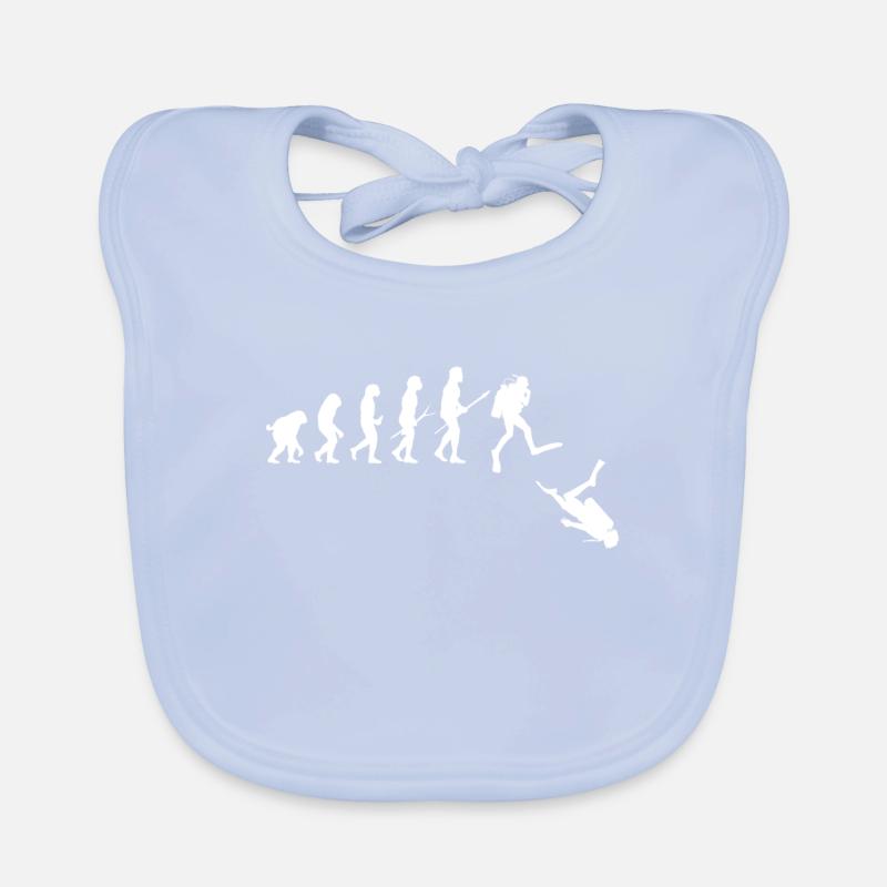 Diver evolution Baby Bio-Lätzchen