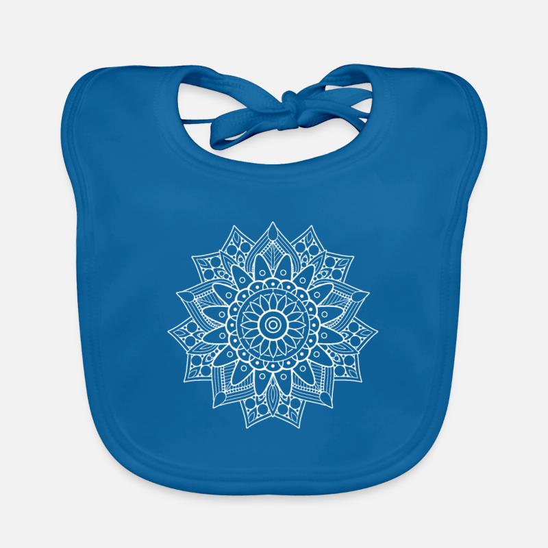 Mandala mandala Bavoir bio Bébé