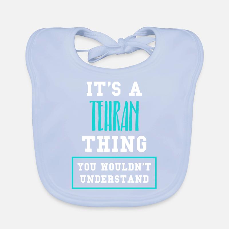 Tehran Tehran Iran Gift Organic Baby Bibs
