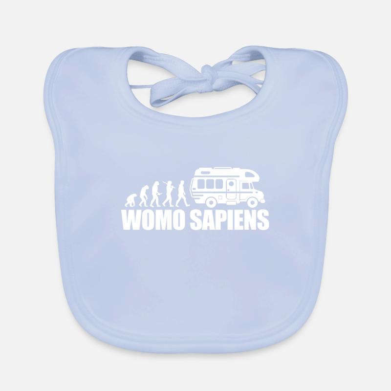 Womo Sapiens Wohnmobil Evolution Wohnwagen Camper Baby Bio-Lätzchen