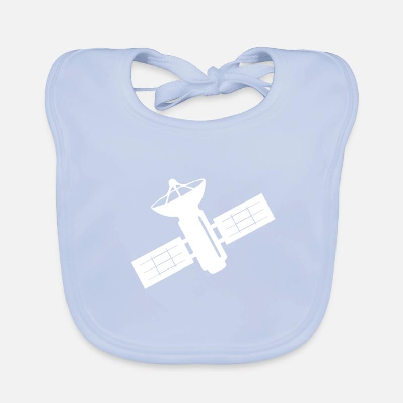 Satellite orbite spatiale idée cadeau Bavoir bio Bébé