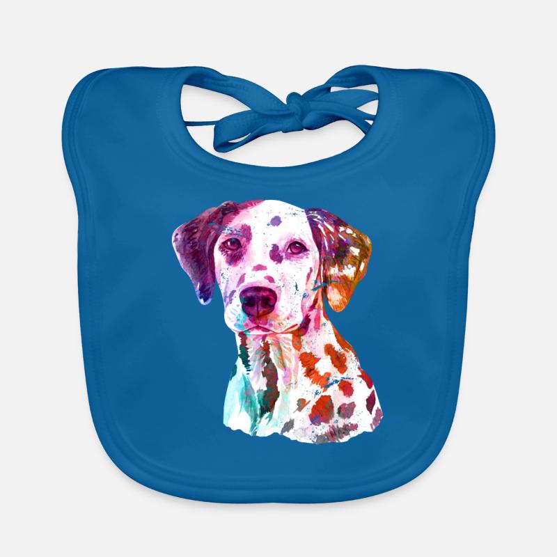 dalmatien Bavoir bio Bébé