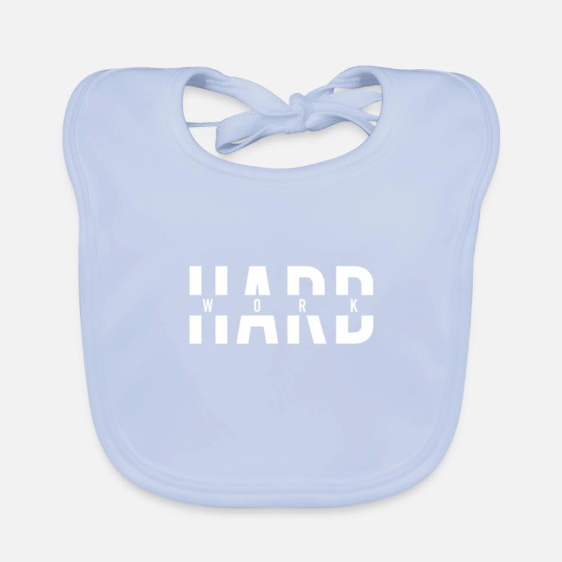 hard work Organic Baby Bibs