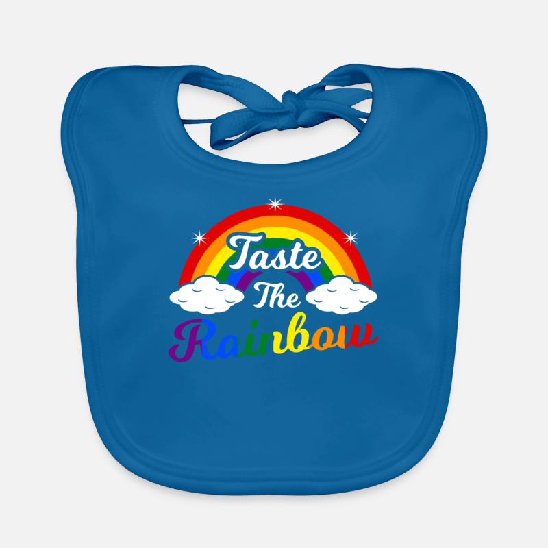 Rainbow Organic Baby Bibs