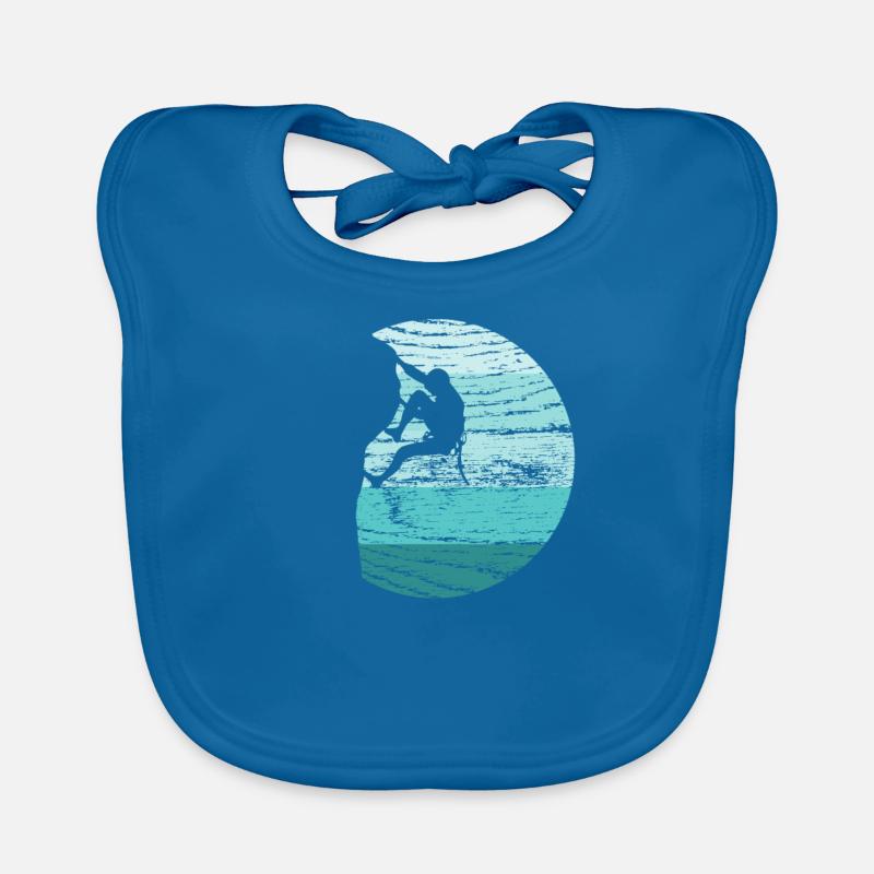 Escaladeurs Boulderer Retro Bavoir bio Bébé