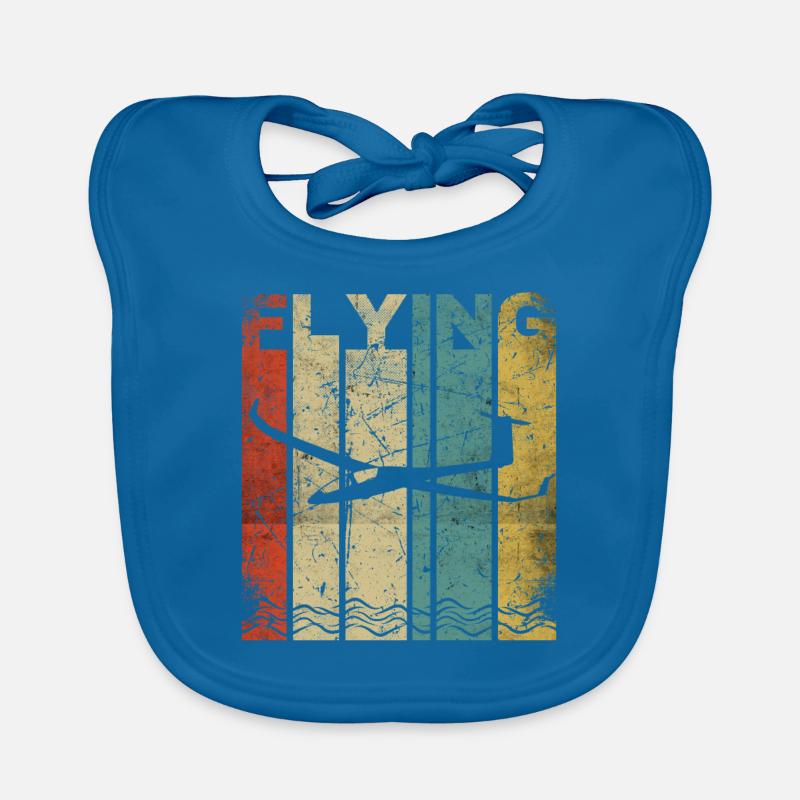 Gliding | Glider glider gift Organic Baby Bibs