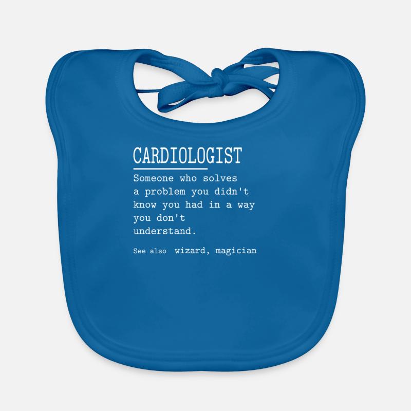 CARDIOLOGIST Baby Bio-Lätzchen