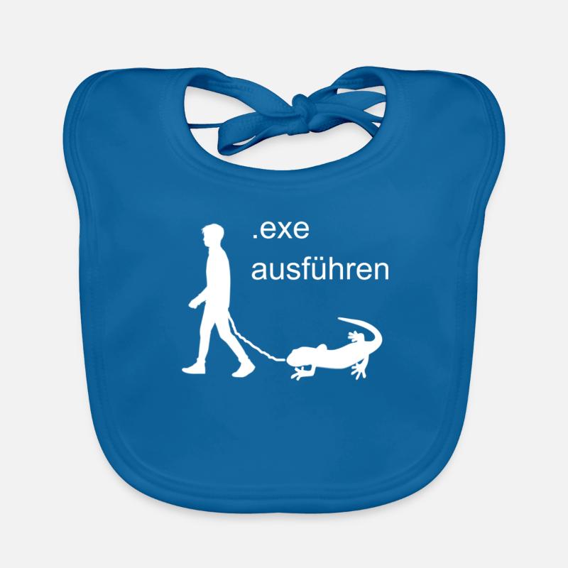 Computer Nerd Software Exe Ausführen Baby Bio-Lätzchen